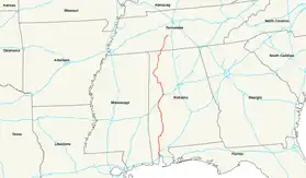 Image illustrative de l’article U.S. Route 43