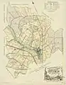 Plan cadastral de Sœtrich au début du XXe siècle.