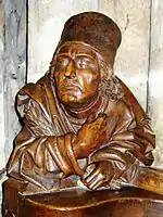 Buste de Virgile, stalles