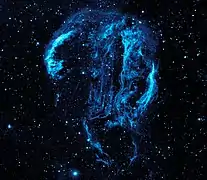 La Boucle du Cygne, un rémanent de supernova.