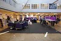 La salle de lecture