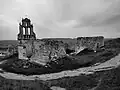 Église de El Salvador en ruines.