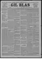 Une du journal, 29 janvier 1884