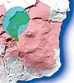 Vert: zone pouvant être amenée à recevoir des installations (forages, conduites de liaison, centrale) dédiées à l’exploitation géothermique - source : Conseil Régional