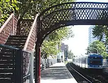 Station ferroviaire sur le réseau Retiro-Tigre.