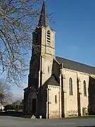 L'église en 2012.