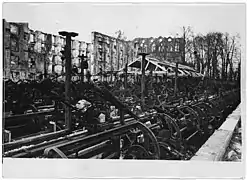 Vestiges des métiers à tisser