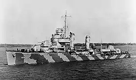 illustration de USS Hobson (DD-464)