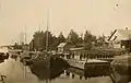 Le port en 1930.