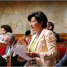 Véronique Besse (1963), maire de Mouchamps de 1995 à 2001.