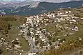 Valberg vue depuis une montgolfière en autonome