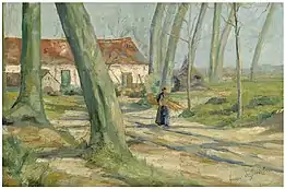 Valerius De Saedeleer, Paysage à Lisseweghe