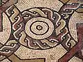 Détail d'une des mosaïques.