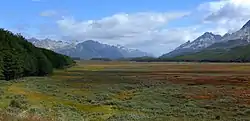 Vue de la vallée Carbajal.
