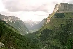 Vue de la vallée.