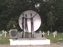 Stèle du cimetière russe(mai 1971, Valleroy).