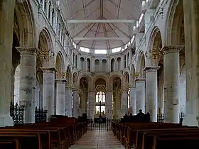 L'église abbatiale &nbsp;Classée&nbsp;MH.