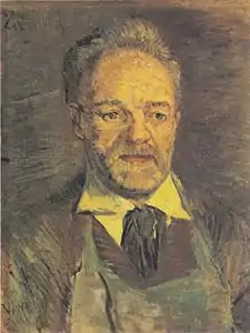 Vincent van Gogh, Le Père Tanguy (1887), Copenhague, Ny Carlsberg Glyptotek.