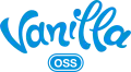 Modification du logo de 2014 avec divers badges ("Oss", "Docs", "Repo" selon l'endroit ou il est affiché), également dans divers coloris.