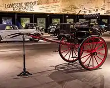 Voiture hippomobile Vanvooren.