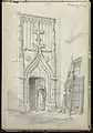 Le château de Varaignes en 1865