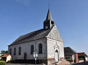 Vue de l'église.