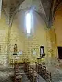 Collatéral, 3e&nbsp;travée, élévation le nord.
