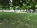 Le cimetière militaire allemand.
