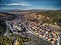 Vélingrad : vue aérienne panoramique