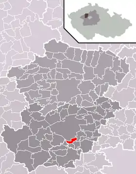 Localisation de Velké Přítočno