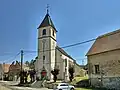 L'Eglise, sur la Place du Village.