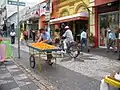 Le fruit à la vente.