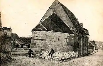 L'ancienne chapelle Notre-Dame-des-Monts au début du XXe&nbsp;siècle.