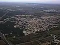 Vue aérienne de Vergèze.