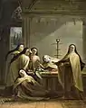 Mort de Vert-Vert, Auguste Couder (1830, musée de l'Oise à Beauvais)