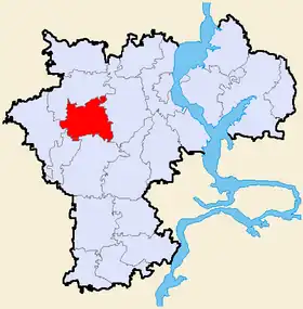 Localisation de Raïon de Vechkaïma