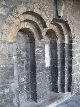 Voûtes de l'ancien cloître.