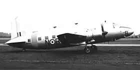 Vue de l'avion.