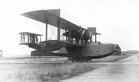 Vue de l'avion.