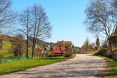Rue de Vidochov.