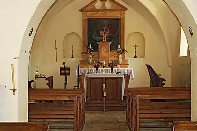 Chœur de l'église.