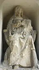 Marie à l'Enfant et aux raisins du XVIe&nbsp;siècle.