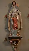 Vierge à l'enfant Jésus.
