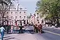 La Rue Saint-Louis, continuité de Grande Allée dans le Vieux-Québec.