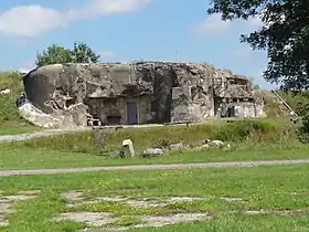 Bloc 2 de l'ouvrage, construit sur la partie sud de l'ancien fort.