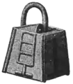Cadenas du temps des Vikings, trouvé à Birka, près de Stockholm