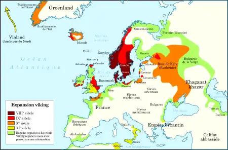 Les Vikings attaquent régulièrement le littoral basque. Ils rançonnent le roi Garcia Ier en 860. Ils seront battus en 982 à Taller par Guillaume Sanche de Vasconie.