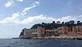 Villa Volpicelli, vue de la mer