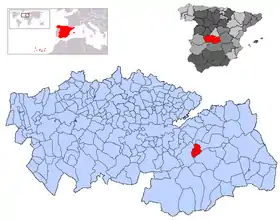 Localisation de Villanueva de Bogas