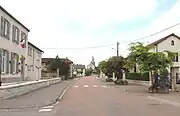 Vue de la rue de l'église.